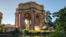 Palace Of Fine Arts, A Monumental Structure Constructed For The 1915 Expo In San Francisco, California, USA