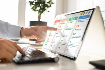 Poster - Project Manager Using Agile Software