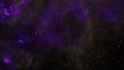 Wall Mural - pink and purple galaxy nebula and stars.