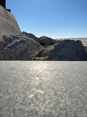 rocks on the beach