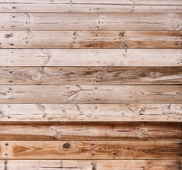 Wall Mural -  Perfect wood wall texture background