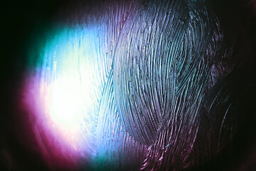 Aufkleber - Beautiful abstract surreal texture on a light pastel dark magic. Background pattern for design. Macro photography view..