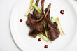 © The Picture Pantry - Lamb cutlets with hoisin and balsamic glaze, grilled shallots