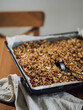 © The Picture Pantry - Homemade granola on pan sheet