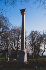 Poster - The Column of the Goths  is a Roman victory column dating to the third or fourth century A.D. It stands in what is now Gülhane Park, Istanbul, Turkey.
