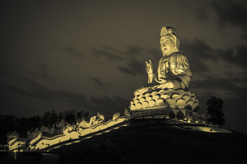 Wall Mural - Temple Wat Huay Pla Kang. Chiang Rai, Thailand	
