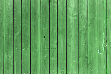 The old green wood texture with natural patterns