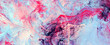 Abstract background. Art texture. Modern blue pink pattern. Fractal artwork for creative graphic design