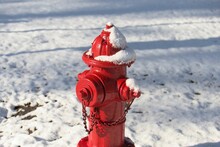 Fire Hydrant In Snow