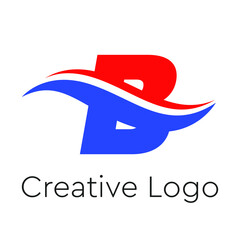 Creative Modern Letter B Logo Design