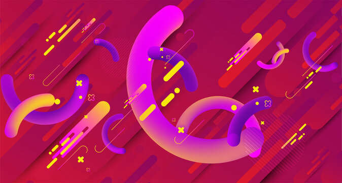 Abstract colorful background. Vector illustration