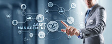 Asset Management. Financial Real Estate Management Concept