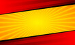 Comic thumbnail background red and yellow