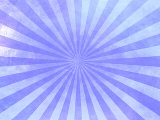 Wall Mural - Blue abstract background. Star burst or windmill motiff. Watercolor on paper texture.