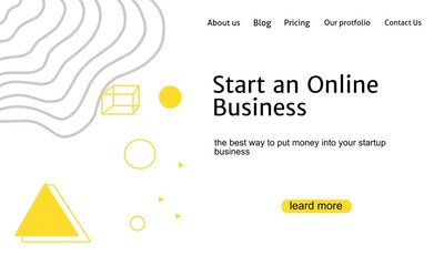Leinwandbilder - Vector illustration concept with universal abstract shapes, text for website design and development, application, responsive, programming, seo, maintenance, banner. Landing page templates.