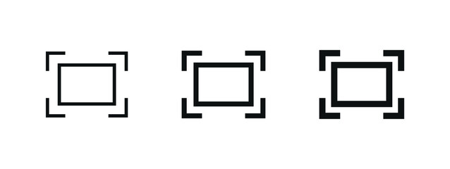 Poster - full screen icon expand symbol . maximize screen size fullscreen icons