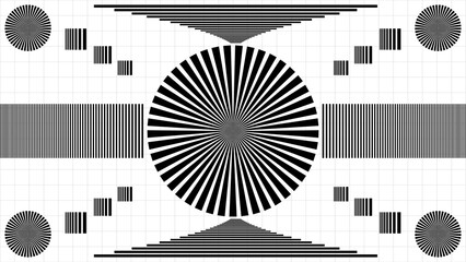 test focus chart for cameras