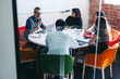 © Jacob Lund - Group of creative businesspeople having a meeting in an office