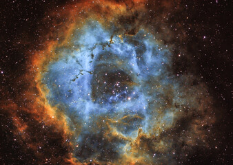 Wall Mural - the rosette nebula in the constellation of monoceros
