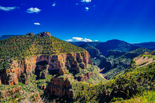A View Of The Salt River Canyon In Arizona