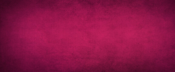 Bright pink fushia linen textured background for web or print with copy space