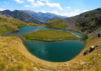 Wall Mural - Lago del Isla (Canillo - Andorra)