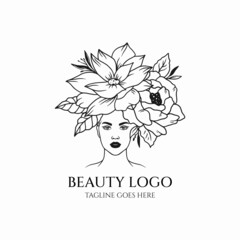 Wall Mural - Beauty Logo svg