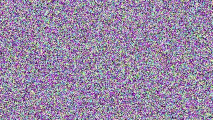 Aufkleber - Looping video interference footage. Imitation of a Datamoshing video.