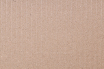 Poster - brown packing carton. background for design