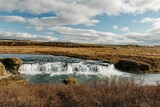 Fototapeta Tęcza - Krajobraz Islandii
