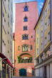 canvas print picture - Golden Tower in Regensburg, Germany