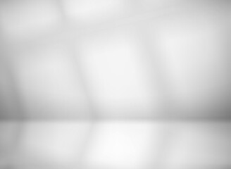 Aufkleber - Window shadow on the wall and floor. Shadow overlay vector effect