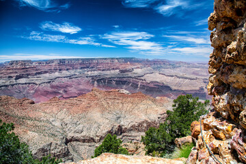 Canvas Print - South Rim in Grand Canyon National Park, USA.