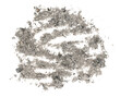 © Илья Подопригоров - Burnt paper isolated white background. ashes texture. cinder close up