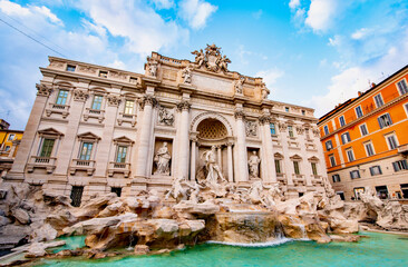 Poster - panorama eternal city of Rome in Italy