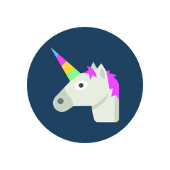  Unicorn Horse Vector icon which is suitable for commercial work and easily modify or edit it

