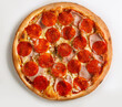© Anna Dodokhova - Pizza on a white background