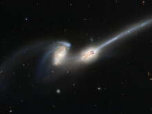 ESA/Hubble: Hubble's Newest Camera Takes A Deep Look At Two Merging Galaxies NGC 4676.