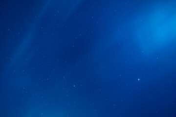 Wall Mural - A Hazy bluish starry sky