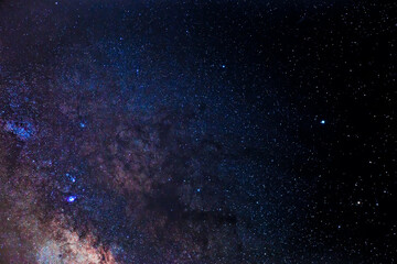 Wall Mural - the dark bands within the sagittarius region of the milky way