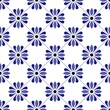 Cute blue pattern