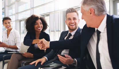 Poster - I look forward to working with you