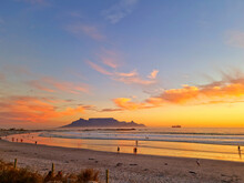 Cape Town Sunset Beach In Milnerton