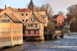 © holger.l.berlin - Frühindustrielle Anlagen zum Anfassen im Industriemuseum Lauf a. d. Pegnitz; Blick zur Hammerschmiede am Wehr