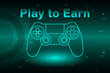 Game finance, play to earn technology design idea.