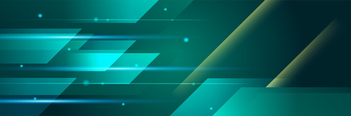 modern light green abstract banner design background