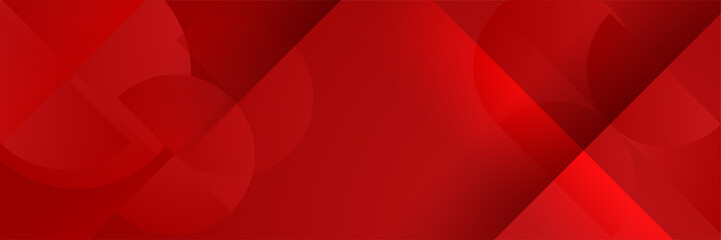 shape geometric red abstract banner design background
