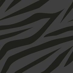 Poster - zebra skin vector print. seamless pattern for clothing or print