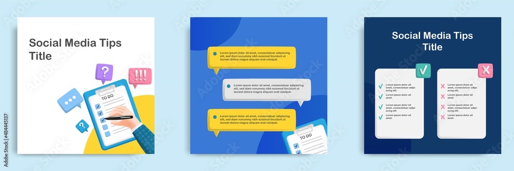 Social media tips, trick, informative task and to do management, post ...