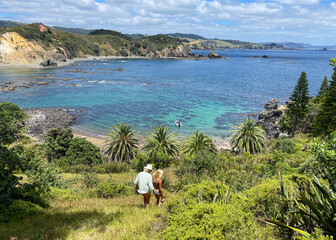  on the coast of island